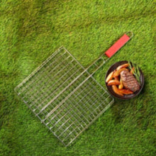 ROYALFORD | Barbeque Grill Chromium Plated Iron Wooden Handle 30x55x60cm | RF10382