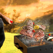 ROYALFORD | Barbeque Grill Chromium Plated Iron Wooden Handle 30x55x60cm | RF10382