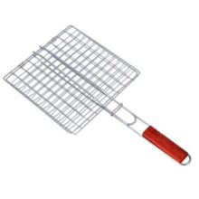 ROYALFORD | Barbeque Grill Chromium Plated Iron with Handle 25x25x51cm | RF10383