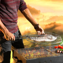 ROYALFORD | Fish Barbeque Grill Chromium Plated Iron | RF10386