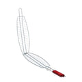 ROYALFORD | Fish Barbeque Grill Chromium Plated Iron | RF10386