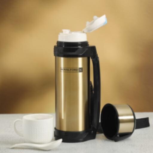 ROYALFORD | Stainless Steel Vacuum Travel Bottle 1Ltr | RF10493