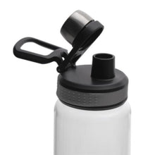 ROYALFORD | Borosilicate Glass Water Bottle 600ML-Freezer & Dishwasher-Safe | Leak-Proof Lid with Silicone Sealing Ring | Perfect while Travelling, Camping, Trekking & More | RF10621