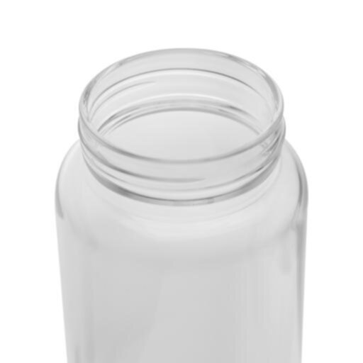 ROYALFORD | Borosilicate Glass Water Bottle 600ML-Freezer & Dishwasher-Safe | Leak-Proof Lid with Silicone Sealing Ring | Perfect while Travelling, Camping, Trekking & More | RF10621