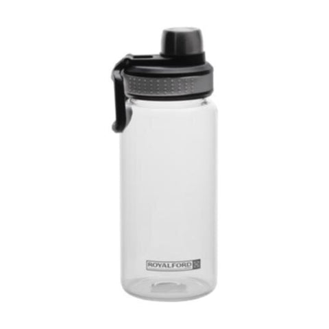 ROYALFORD | Borosilicate Glass Water Bottle 600ML-Freezer & Dishwasher-Safe | Leak-Proof Lid with Silicone Sealing Ring | Perfect while Travelling, Camping, Trekking & More | RF10621