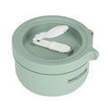 ROYALFORD | Stainless Steel Round Lunch Box 850ML-Lunch Box For Adults, Kids, Teenage | Food-Safe Material Food Storage Container | Leak-Proof and Convenient To Carry | RF11103