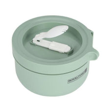 ROYALFORD | Stainless Steel Round Lunch Box 850ML-Lunch Box For Adults, Kids, Teenage | Food-Safe Material Food Storage Container | Leak-Proof and Convenient To Carry | RF11103