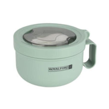 ROYALFORD | Stainless Steel Round Lunch Box 850ML-Lunch Box For Adults, Kids, Teenage | Food-Safe Material Food Storage Container | Leak-Proof and Convenient To Carry | RF11103
