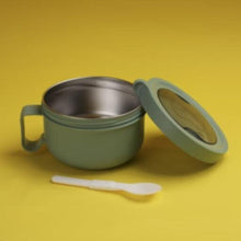 ROYALFORD | Stainless Steel Round Lunch Box 850ML-Lunch Box For Adults, Kids, Teenage | Food-Safe Material Food Storage Container | Leak-Proof and Convenient To Carry | RF11103