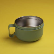 ROYALFORD | Stainless Steel Round Lunch Box 850ML-Lunch Box For Adults, Kids, Teenage | Food-Safe Material Food Storage Container | Leak-Proof and Convenient To Carry | RF11103