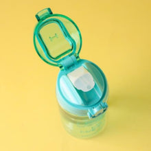 ROYALFORD | BPA-Free Plastic Water Bottle 600ML-One-Press Open Lid | Leak-proof Design for Teenager, Adult, Sports, Gym, Fitness, Outdoor, Cycling, School & Office | RF11107