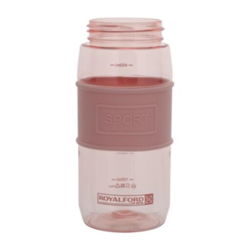 ROYALFORD | BPA-Free Plastic Water Bottle 550ML-One-Press Open Lid | Leak-proof Design for Teenager, Adult, Sports, Gym, Fitness, Outdoor, Cycling, School & Office Assorted Colors | RF11111