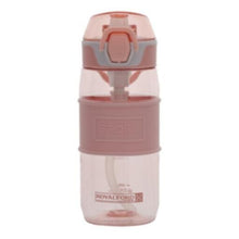 ROYALFORD | BPA-Free Plastic Water Bottle 550ML-One-Press Open Lid | Leak-proof Design for Teenager, Adult, Sports, Gym, Fitness, Outdoor, Cycling, School & Office Assorted Colors | RF11111