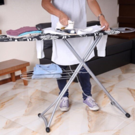 ROYALFORD | Mesh Ironing Board with Steam Iron Rest 122x33Cm | RF1511-IB