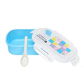 ROYALFORD | Lunch Box With Water Bottle Assorted Colors - Portable Design Perfect Lock with Seal System to Avoid Spillage|Travel Safe|Compact lids with High Grip Clips|Ideal for Office, Picnic, Outings & More | RF4396
