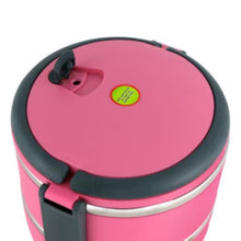 ROYALFORD | Double Layer Lunch Box Assorted Colors - Leak-Proof & Airtight Lid Food Storage Container, High-Quality | RF4673