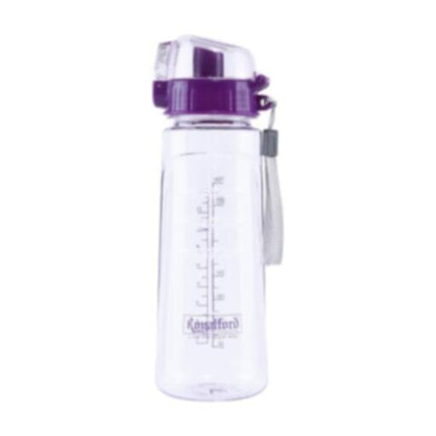 ROYALFORD | Water Bottle 750ML-Reusable Water Bottle Wide Mouth With Hanging Clip Blue | RF5222