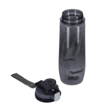 ROYALFORD | Water Bottle 850ML Grey-Reusable Water Bottle Wide Mouth with Hanging Clip|Printed Bottle|Perfect while Travelling, Camping, Trekking & More | RF6422