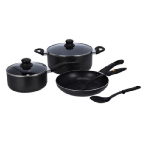 ROYALFORD | 7Pcs Non-Stick Marble Coated Cookware Set | RF8948