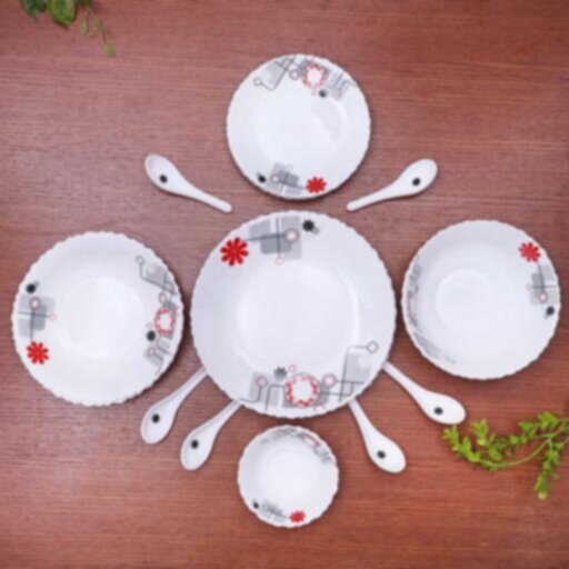 ROYALFORD | 33Pcs Opalware Dinner Set | RF8983