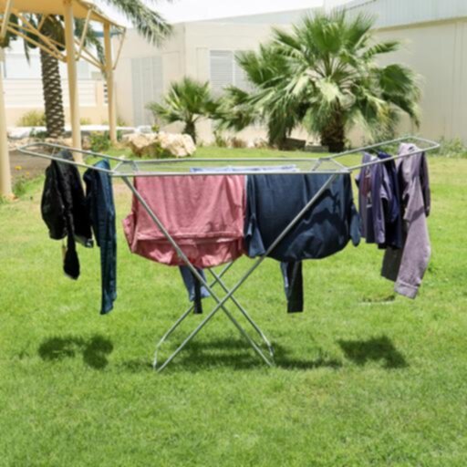 ROYALFORD | Foldable Metallic Cloth Dryer 180x55x105Cm | RF9342