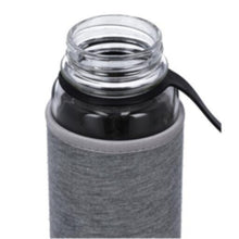 ROYALFORD | Glass Water Bottle with Neoprene Bag 800ML Assorted Colors | RF9695