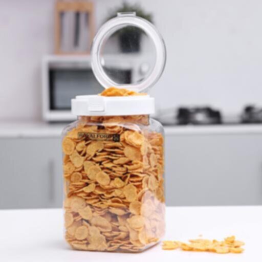 ROYALFORD | Pet Plastic Canister with Lid 600Ml | RF9814
