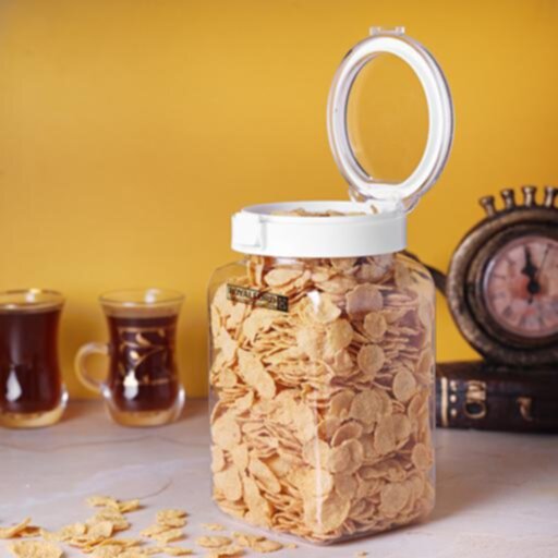 ROYALFORD | Pet Plastic Canister with Lid 600Ml | RF9814