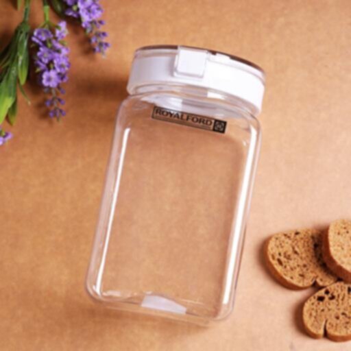 ROYALFORD | Pet Plastic Canister with Lid 600Ml | RF9814