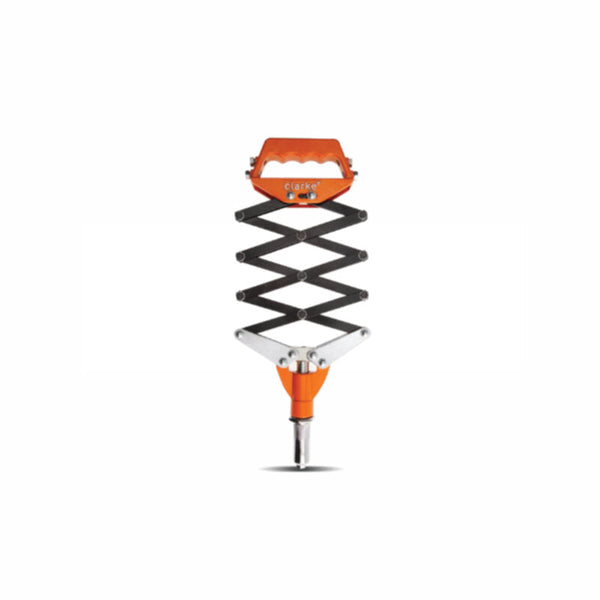 CLARKE | Riviting Gun Lazy Tong Spirallux 3.2mm, 4.5mm & 6.4mm Orange Color with Lattice Levering System | RGC