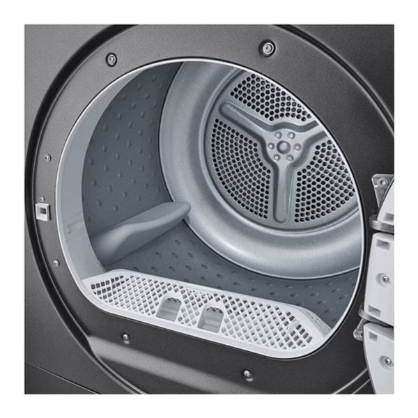 LG | Heat Pump Dryer, 8kg Capacity, A++ - Dark Silver Made in Turkey | RH80T2SP7RM