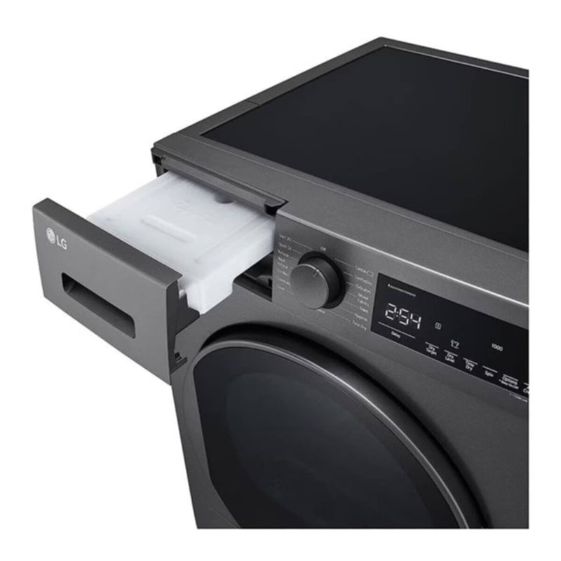 LG | Heat Pump Dryer, 8kg Capacity, A++ - Dark Silver Made in Turkey | RH80T2SP7RM