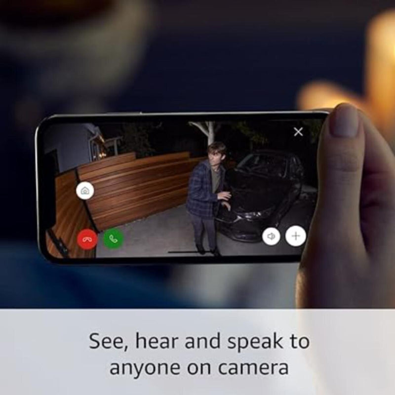 RING | Spotlight Cam Plus Battery White | MMWEISPLIBATW