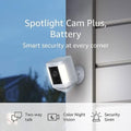 RING | Spotlight Cam Plus Battery White | MMWEISPLIBATW