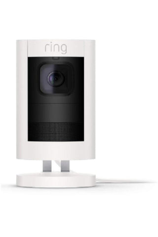 RING | Stick Up Camera Wired White | MMWEISTCM8SS1