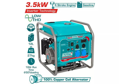 TOTAL | INVERTER GASOLINE GENERATOR 3500W | TP340006