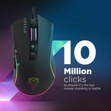 VERTUX | Ultra-Fluid Wired 7-Button Programmable RGB Gaming Mouse 12000 DPI | RODON