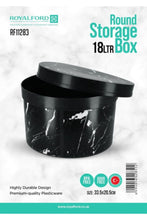 ROYALFORD | 18Ltr Round Storage Box 1X12 | RF11283