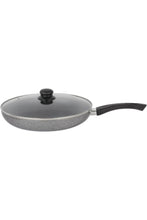 ROYALFORD | 20 cm Non-Stick Fry Pan With Tempered Glass Lid 1X8 | RF11974