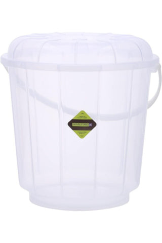ROYALFORD | 20Ltr Transparent Bucket With Lid 1X24 | RF10694