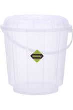 ROYALFORD | 22Ltr Transparent Bucket With Lid 1X24 | RF10695