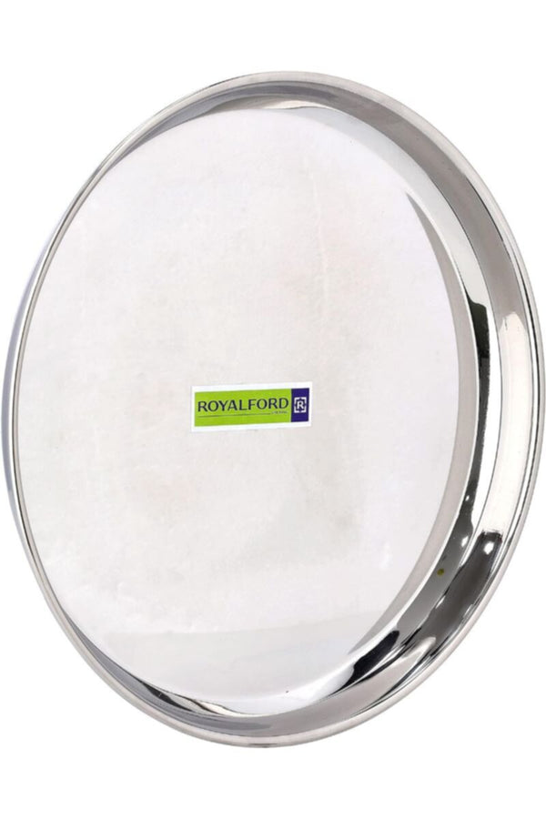 ROYALFORD | 26.5CM Stainless Steel Beading Thali 1X36 | RF10161