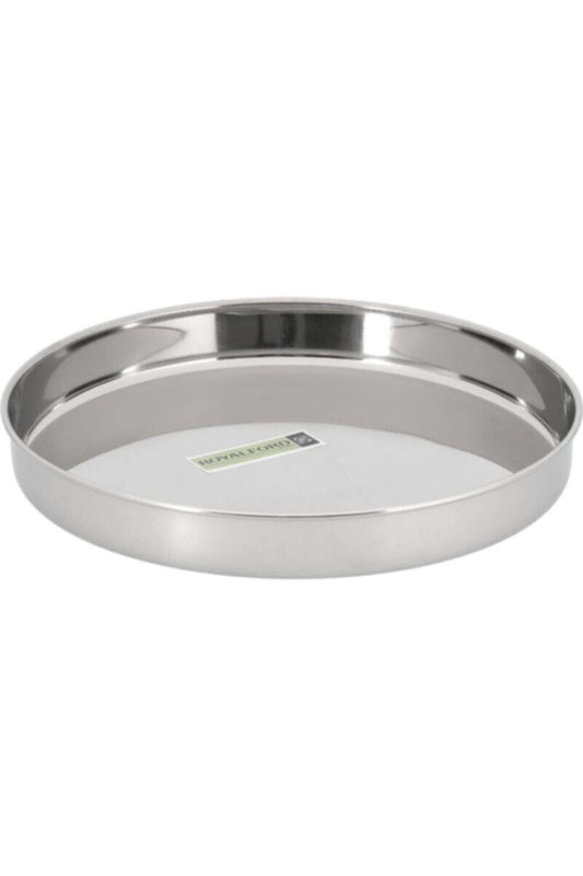ROYALFORD | 28CM SS Khumcha Plate 1X36 | RF10160