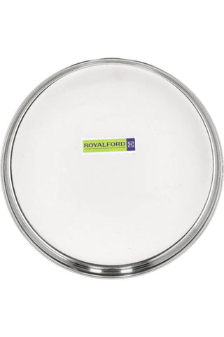 ROYALFORD | 28CM SS Khumcha Plate 1X36 | RF10160