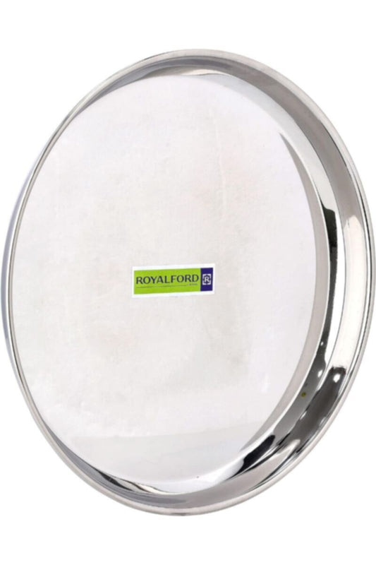 ROYALFORD | 29CM Stainless Steel Beading Thali 1X36 | RF10162