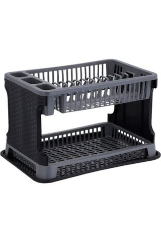 ROYALFORD | 2Layer Rattan Dish Drainer1X10 | RF10117