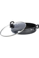 ROYALFORD | 32CM Nonstick Shallow Pot Glass Lid 1X8 | RF10007