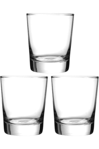 ROYALFORD | 3Pc/260ML(8.8oz)Glass Tumbler Set 1X16 | RF10471