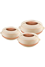 ROYALFORD | 3pc Elite Gold Insulated Cassrole 1x4 | RF11149