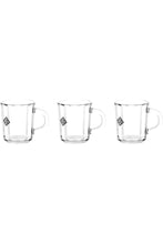 ROYALFORD | 3Pc Glass Mug with Handle(235ml) 1X16 | RF10290